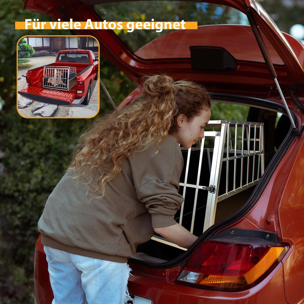 Hundetransportbox XL fürs Auto, Reisebox, Hundebox, Käfig, Produktbild 6