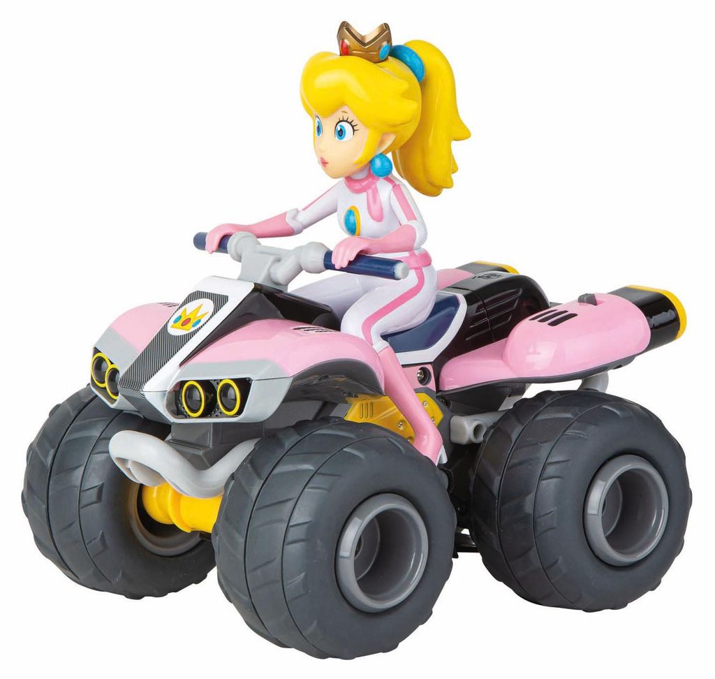 Quad Peach ferngesteuertes Auto, 2,4 GHz, Maßstab 1:20, CARRERA Mario Kart , ab 6 Jahren