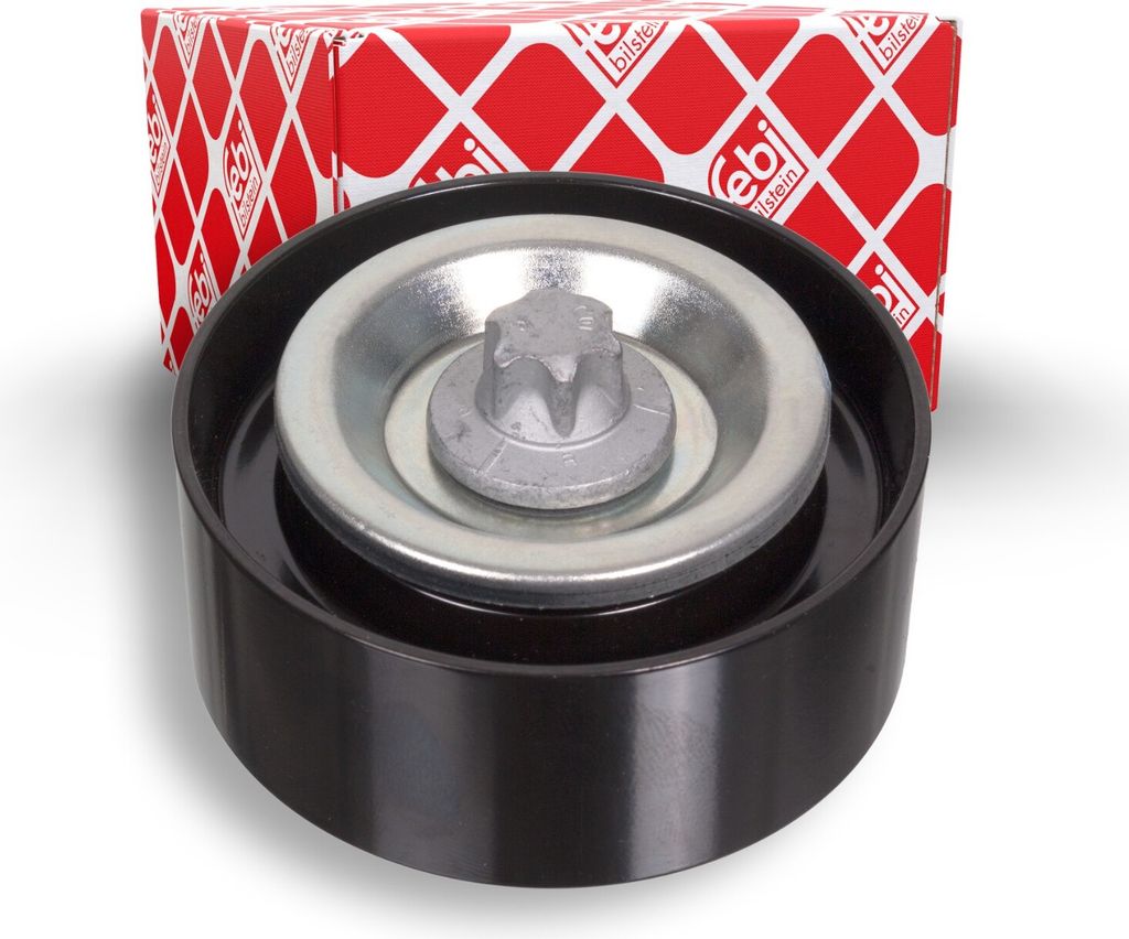 FEBI BILSTEIN 102156 Umlenkrolle Keilrippenriemen 65mm passend für MERCEDES-BENZ A-Klasse (W169) B-Klasse (W245)
