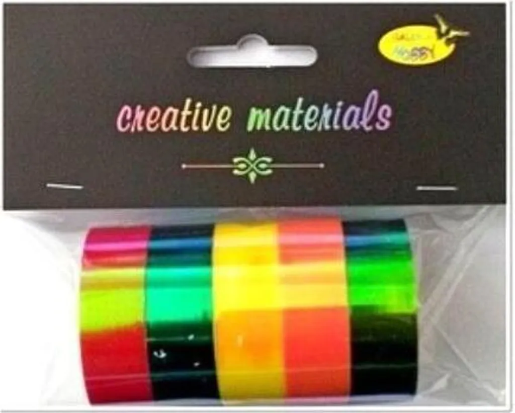 Set 5 Nastri Iridescenti 15mm - Washi Tape Design per Eventi Luxury