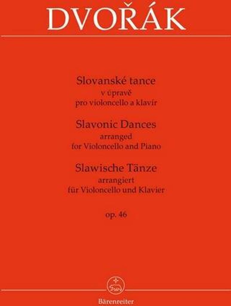 Slawische Tänze op.46für Violoncello und Klavier