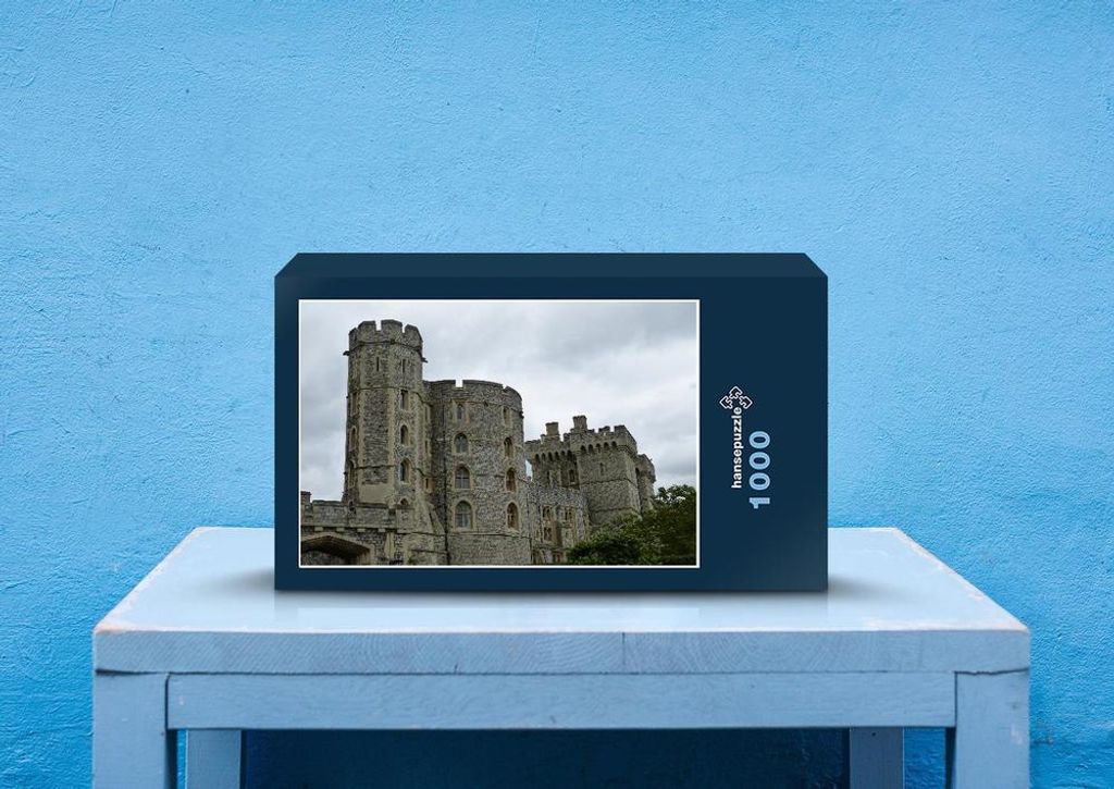 hansepuzzle 54987 - Tower of London Puzzle, 1000 Teile, Hintergründe, 60,0 x 46,0cm mit hochwertiger Aufbewahrung, Kartonbox & Beutel