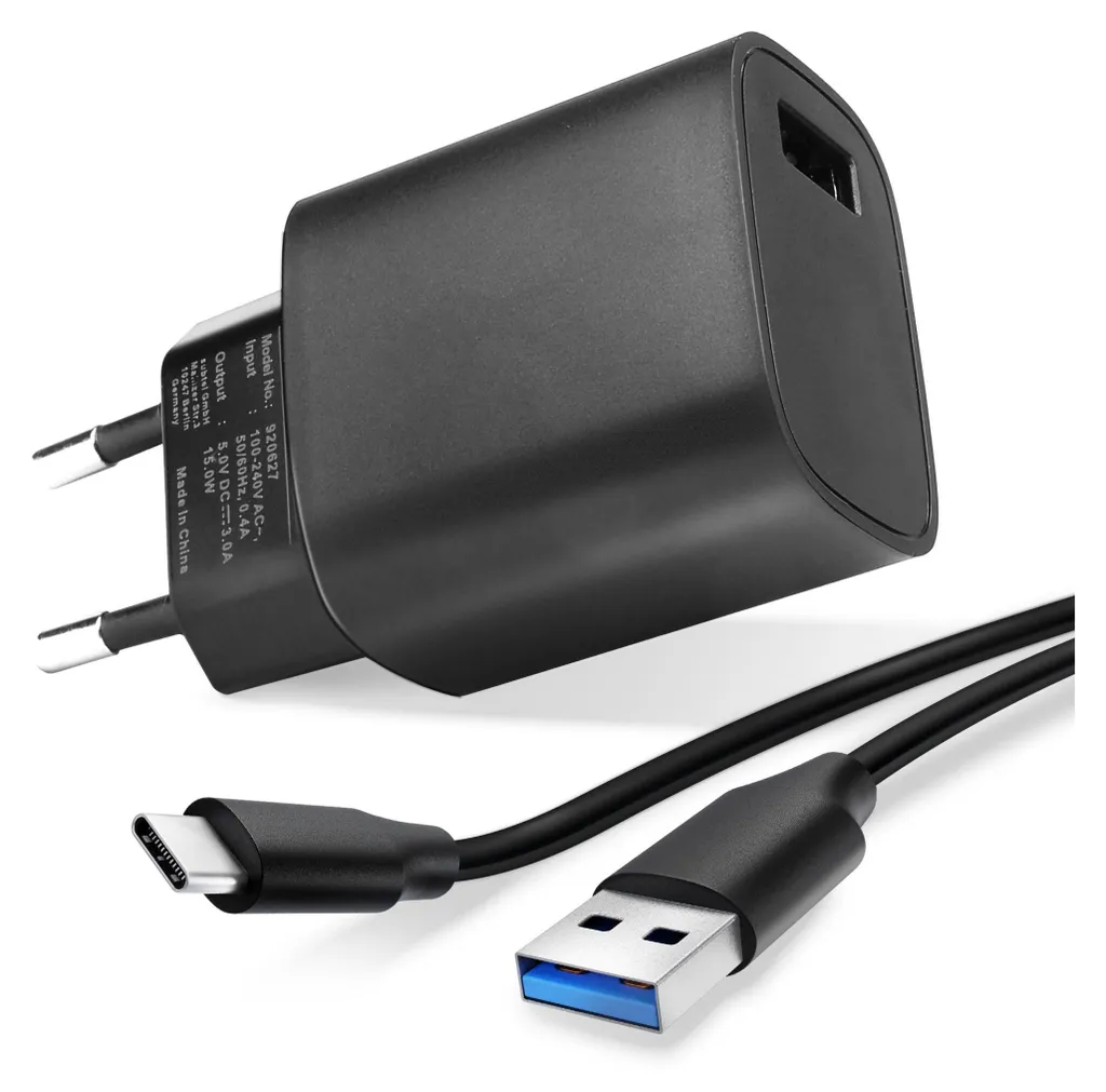 subtel Caricatore Cavo USB compatibile con , Caricabatteria USB C Type C di ricambio per telefono cellulare smartphone, 5V 3A