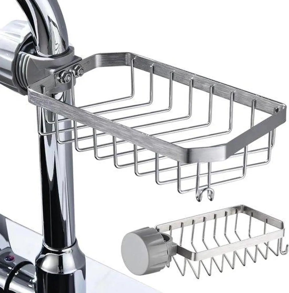 Étagère de douche suspendue en acier - Serviteur de douche peu encombrant