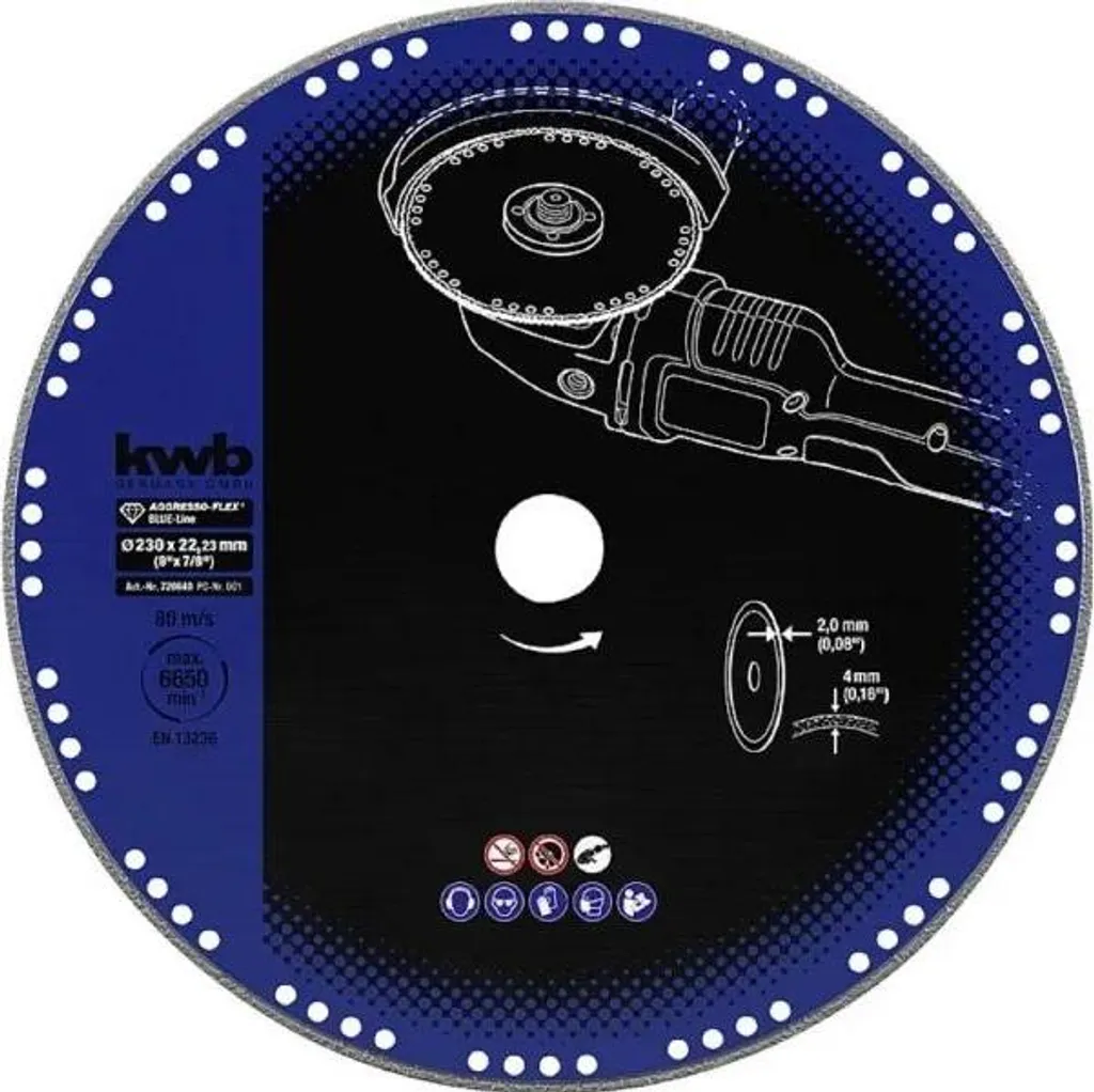 Disque diamanté 230 mm : finissez vos coupes de métal sans changer de disque