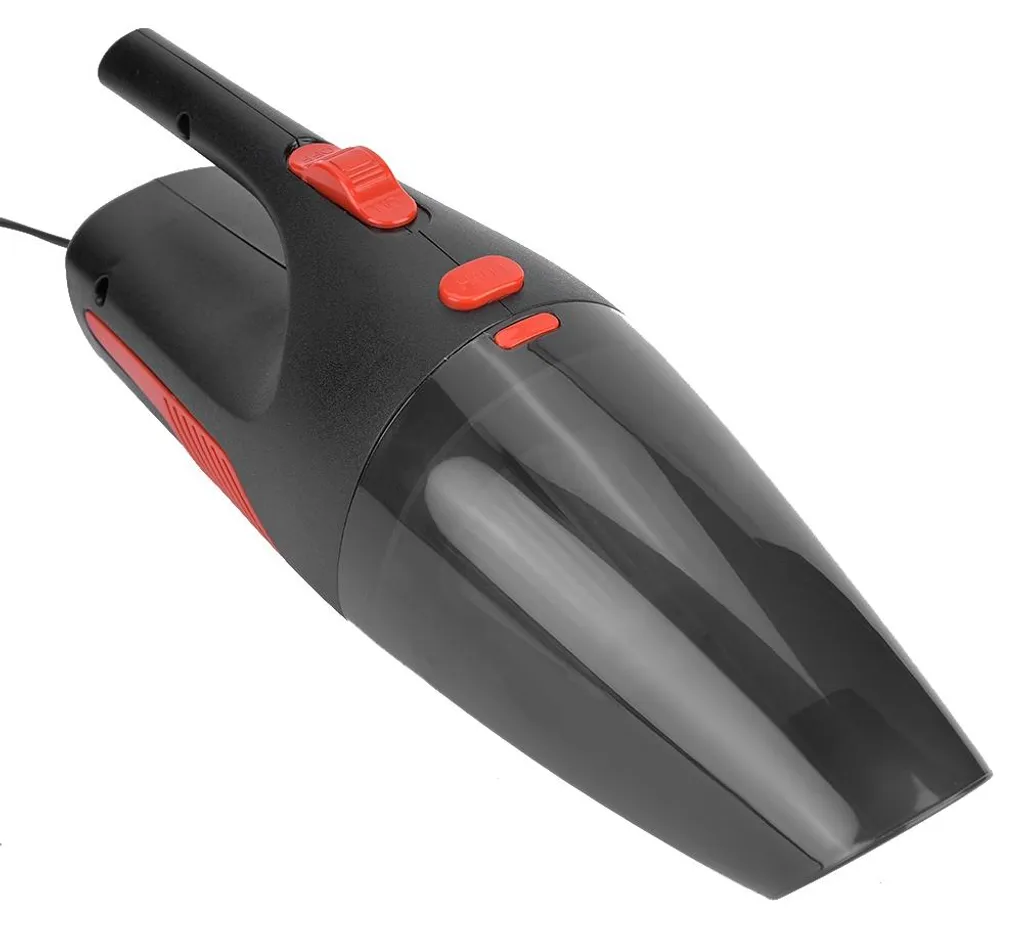Aspirateur à main pour voiture 12V noir eau et poussière double usage 120W
