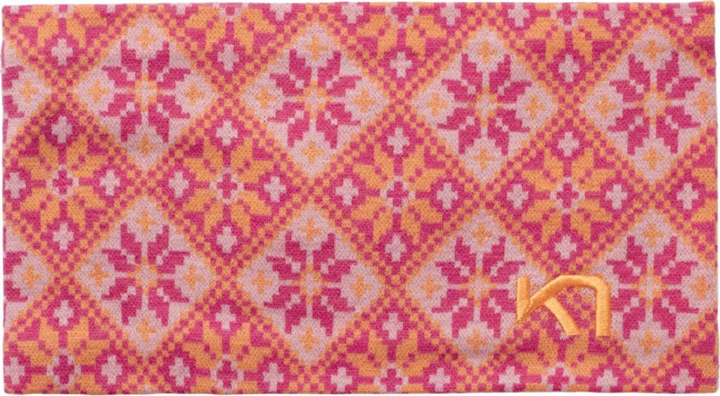 KARI TRAA Rose Headband - 100 % Merino Wool Berry Pink OZ