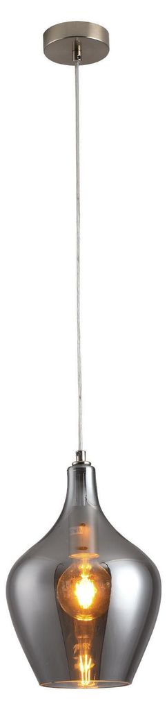 Pendelleuchte LA BURBUJA 20169 – Ø22CM Matt Nickel mit Produktbild 