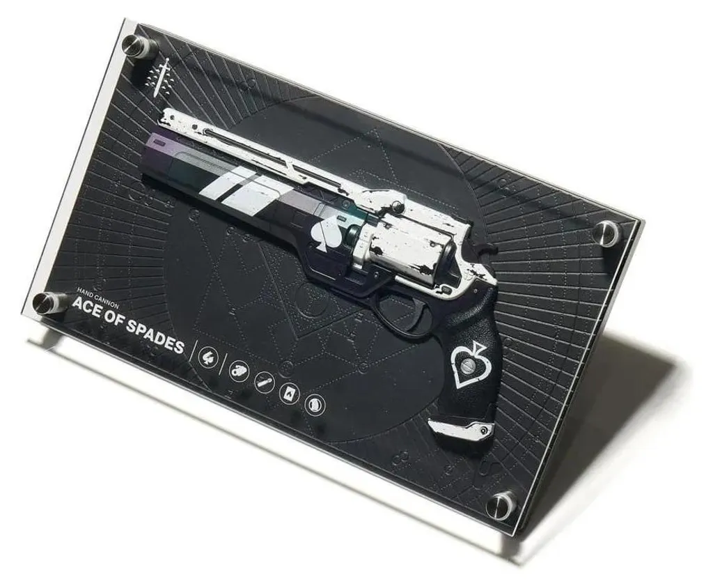 Décorez votre mur vide avec la Plaque Destiny As de Pique de 30 cm