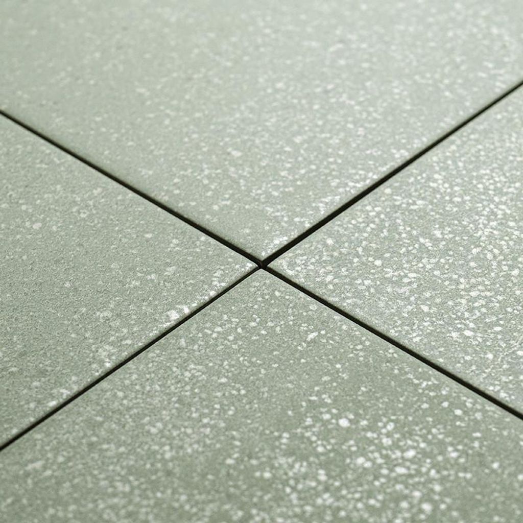 Fliese Terrazzo Grün Grün Matt | 20x20 cm | 0.68 m²/s