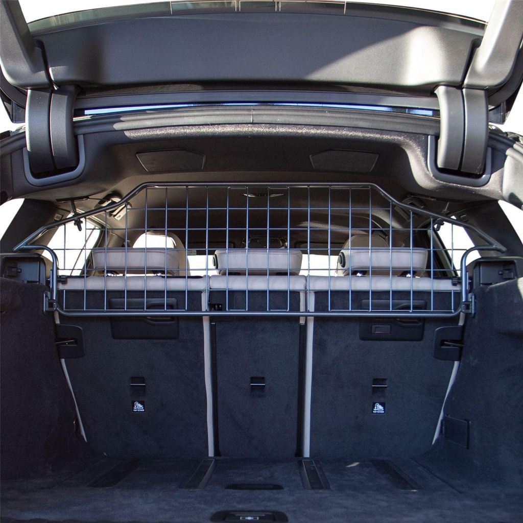 TRAVALL BMW 3 Series Hundegitter (2019-2023) fahrzeugspezifisches Trenngitter fur den Kofferraum aus Stahl, passgenau fŸr sicheren Hundetransport