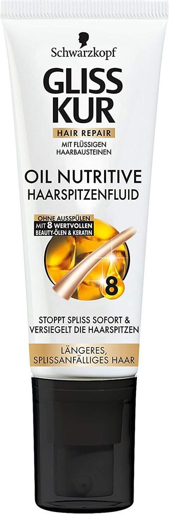 Schwarzkopf Gliss Kur Hair Tip Fluid with Oil Nutritive Obrázek produktu 