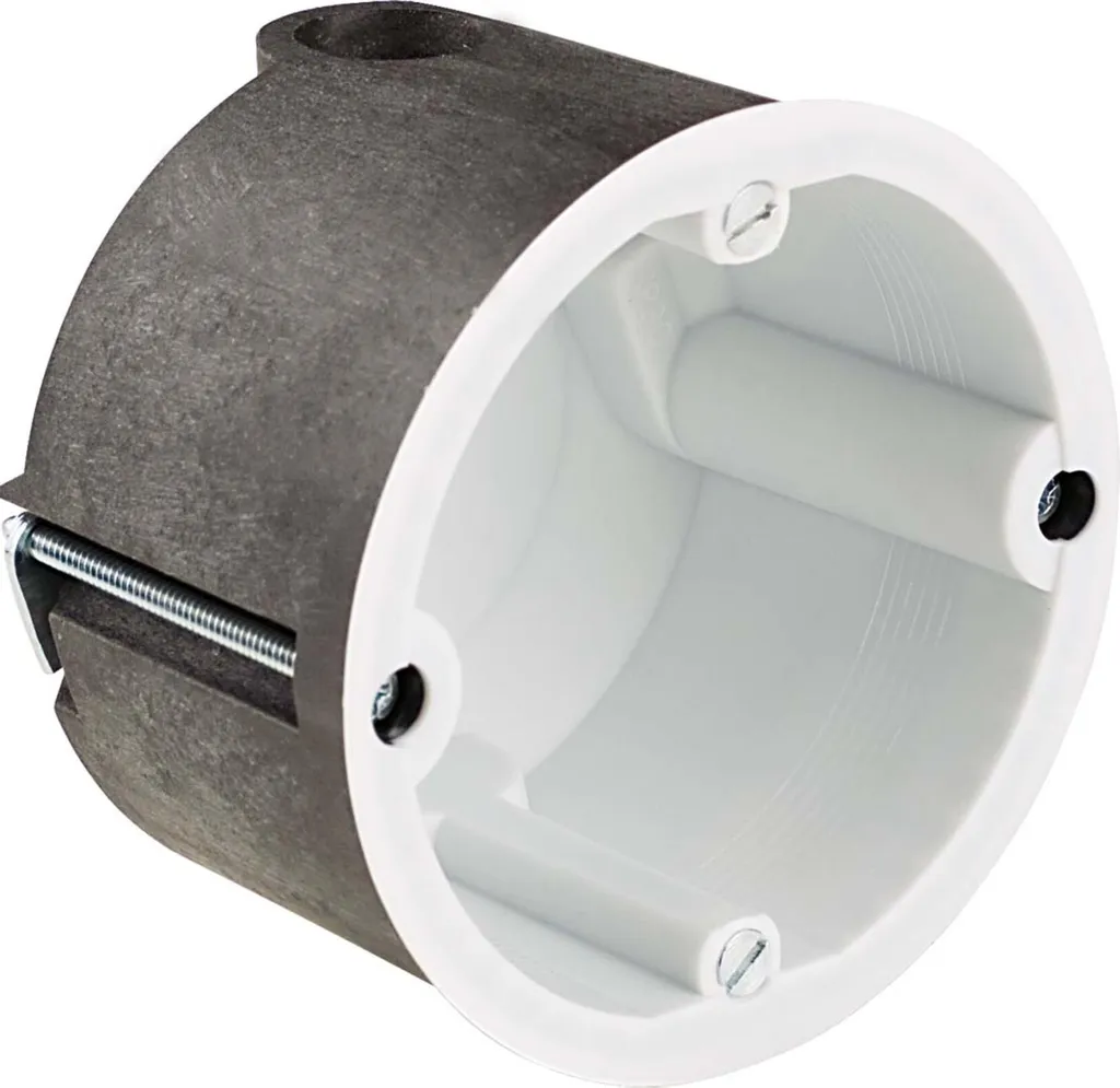 Boîtier d'encastrement pour cloisons sèches IP3X KAISER Ø74x54,5 mm