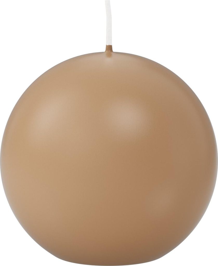 Kugelkerzen Sand Ø 80 mm, 6 Stück