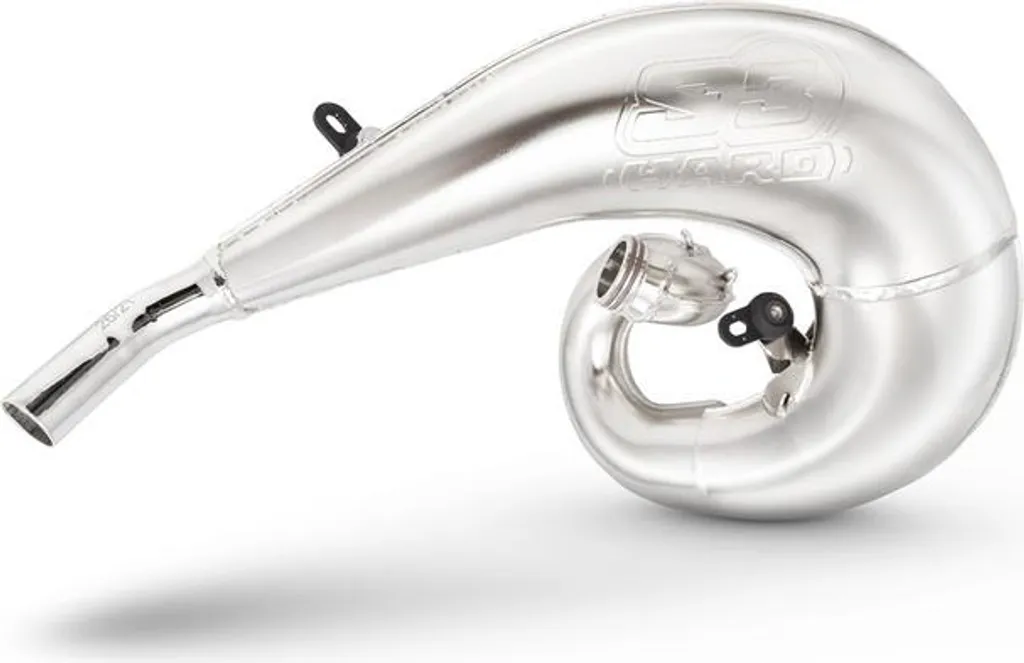 Échappement moto cross 2 temps S3 Factory Platinium pour la traction
