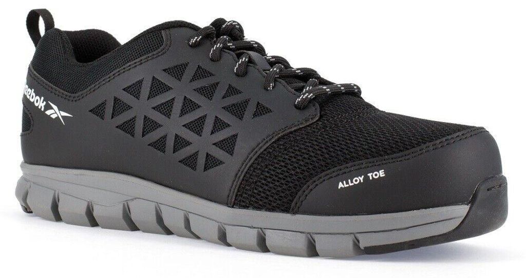 Reebok Excel Light Safety, Weiblich, Erwachsener, Sicherheits-Sneakers, Navy, Tunnelzugverschluss, EN ISO 20345, S1P