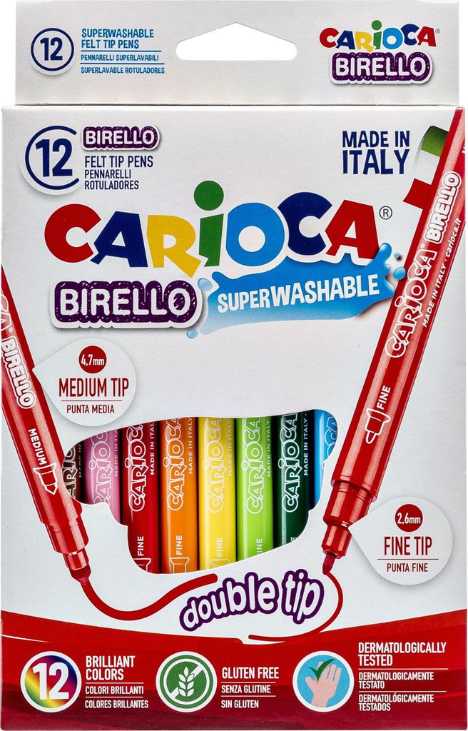 Carioca Birello, Fein / Mittel, Mehrfarbig, Rundspitze, 2,6 Produktbild 