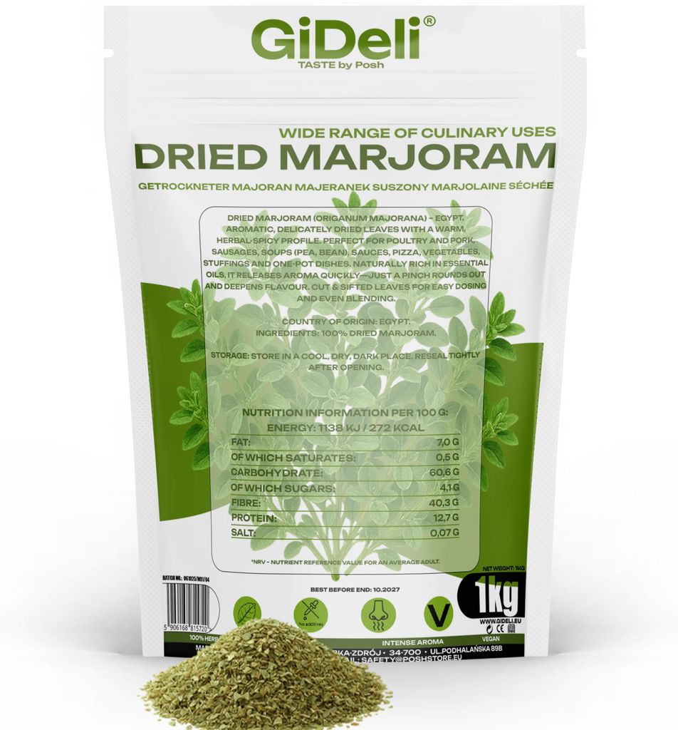 Marjolaine séchée, 1 kg. Épices intenses, idéale pour les Image du produit 