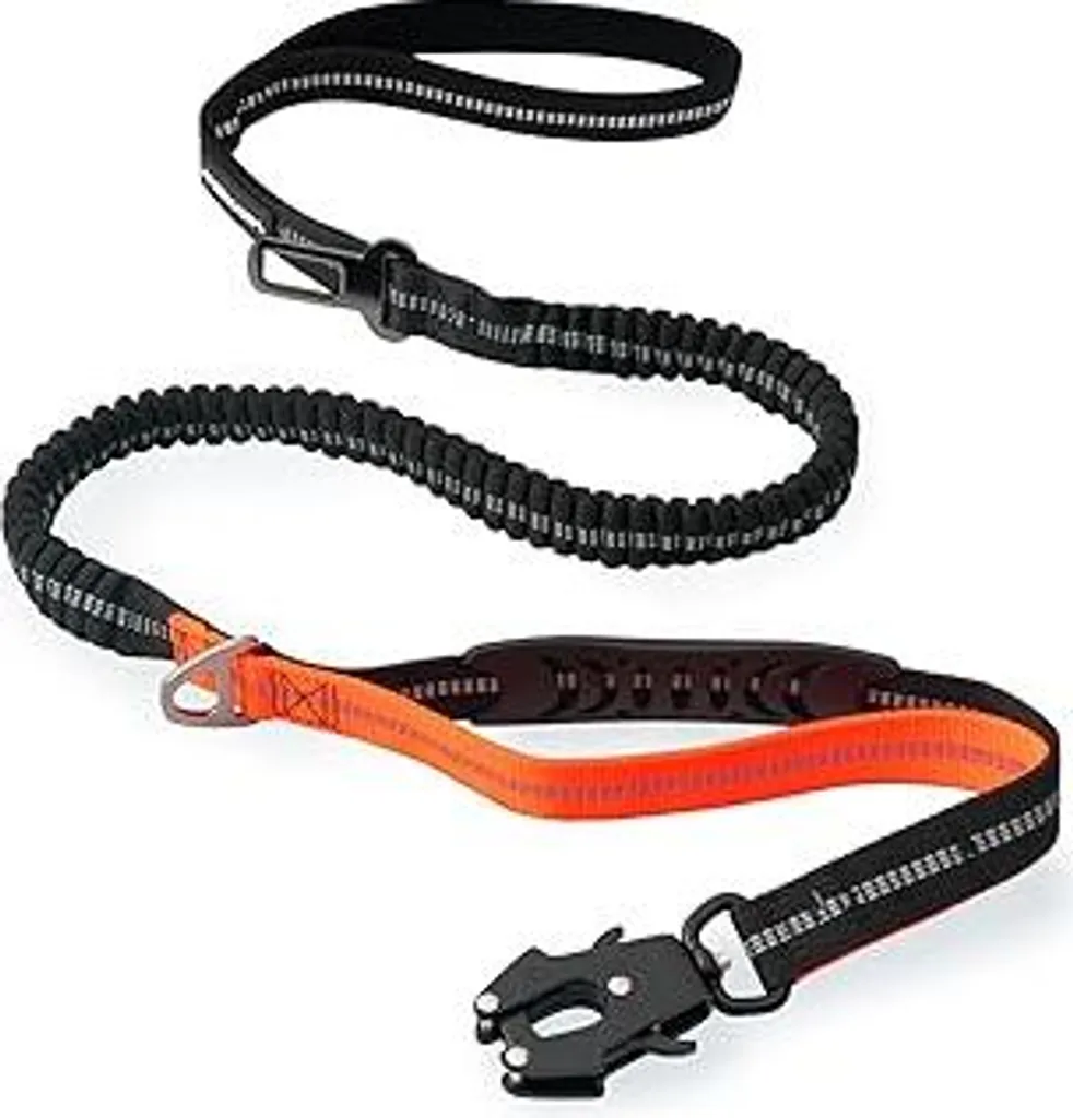 Guinzaglio Trekking Cane Resistente - Tattico Riflettente 1.2-1.8m