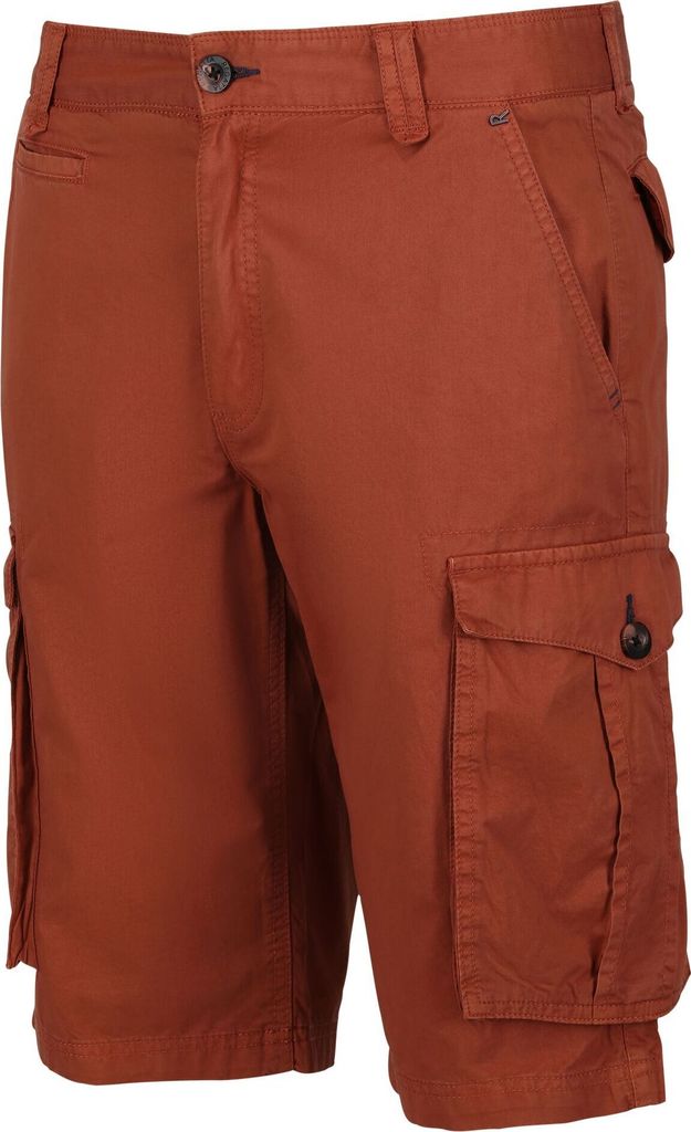 Regatta Herren Cargo-Shorts Shorebay im Vintage-Look RG4167 (W32) (Kronenblau)