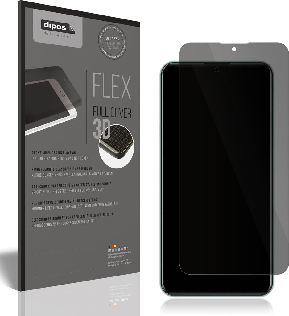 Full Cover Privacy Blickschutzfolie für I Kall K450 Pro Folie Anti-Shock