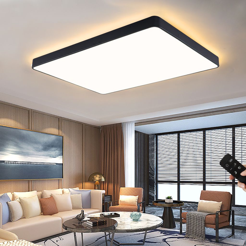72w led deckenleuchte lampe deckenlampe für wohnzimmer,energie sparen  licht, dimmbar (3000-6500k) warmweiß,natürliches weiß,kaltweiß mit  fernbedienung