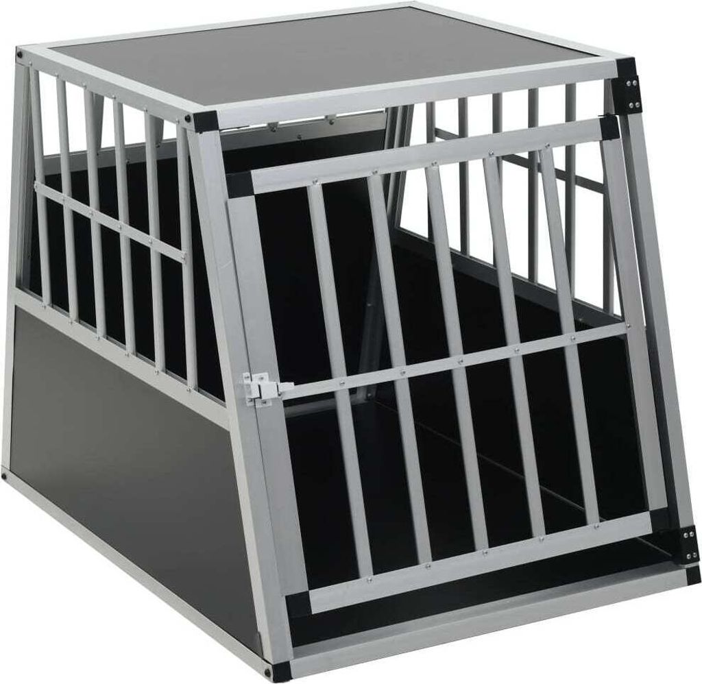"Winteraktion" Hundetransportbox mit Einzeltür 65 x 91 x 69,5 cm - Hunde-Transportboxen CC1146