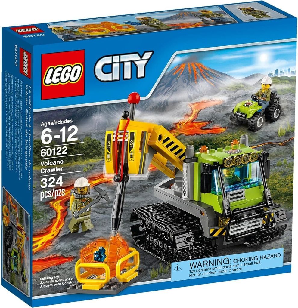 LEGO City Volcano Crawler, Zestaw do budowania, 6 lat(a), Zdjęcie produktu 