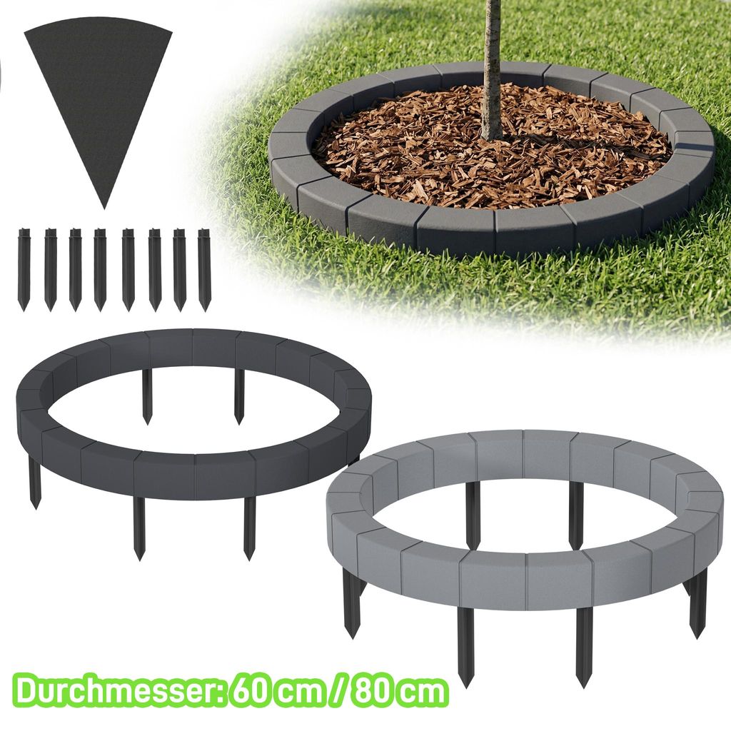 Bordure d'arbre en plastique ACXIN, 60 cm de diamètre, Image du produit 