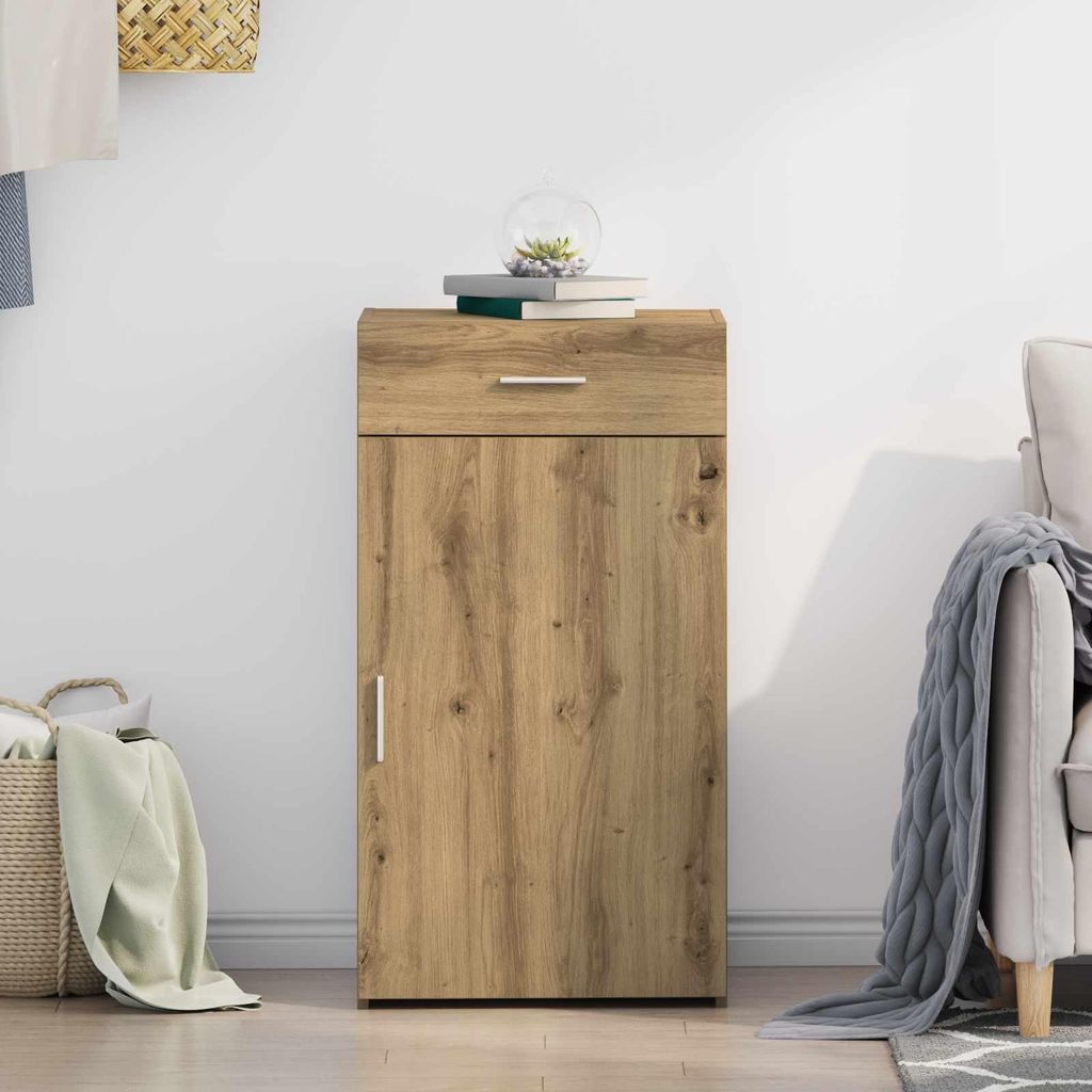 vidaXL Sideboard Artisan-Eiche 50 x 42,5 x 93 cm Kommoden
