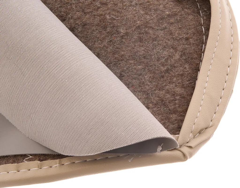 Housse de selle Simson SR1 SR2 beige avec bordure latérale renforcée
