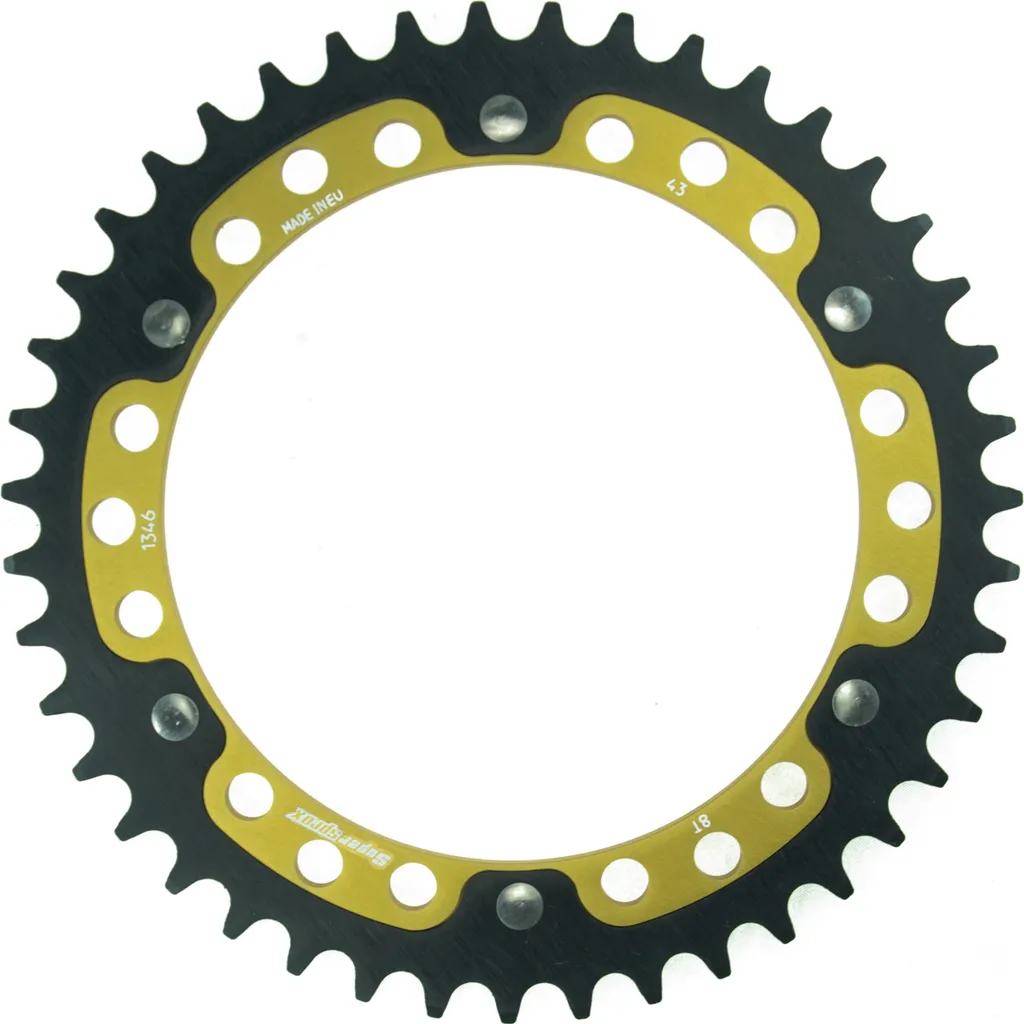 Couronne Supersprox Stealth 525 43Z Or : Solution Kit Chaîne Durable
