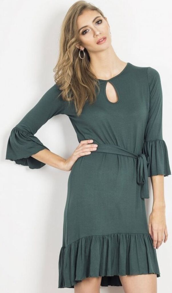 Ivon Damenkleid Shira grün 38