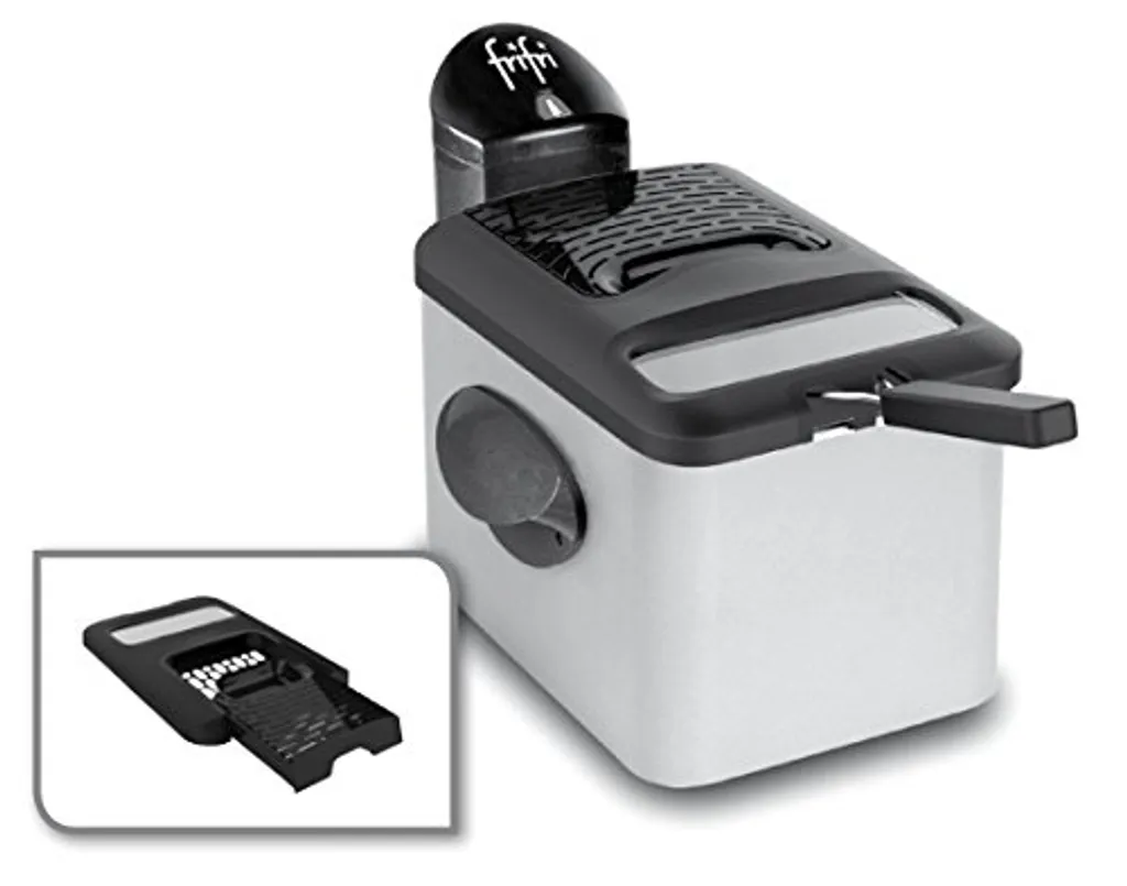Friteuse Frifri Duo F1905duo Double Panier Compacte 1kg - Cuisson Rapide