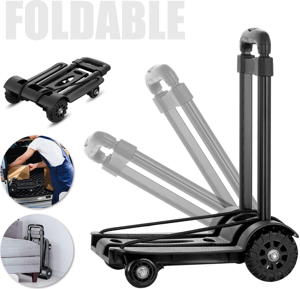 Mini Faltbare Sackkarre Klappbar Transportwagen 40KG Produktbild 10