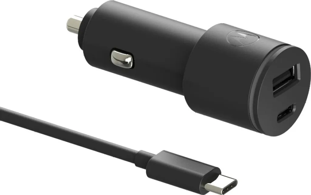 Chargeur Voiture Rapide 45W Motorola SJV102-EU avec Technologie Turbo