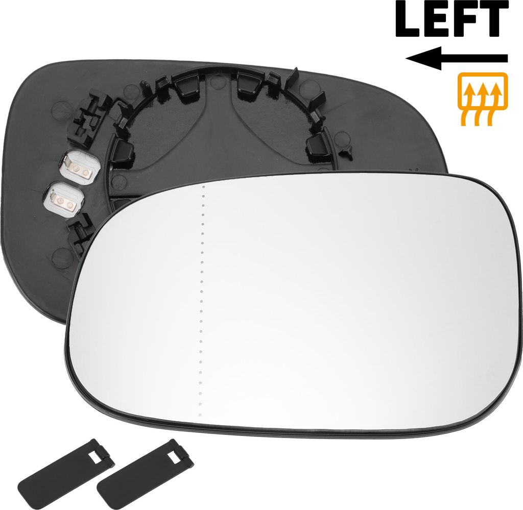 Verre De Rétroviseur Gauche De Remplacement N°30762571 Avec Image du produit 