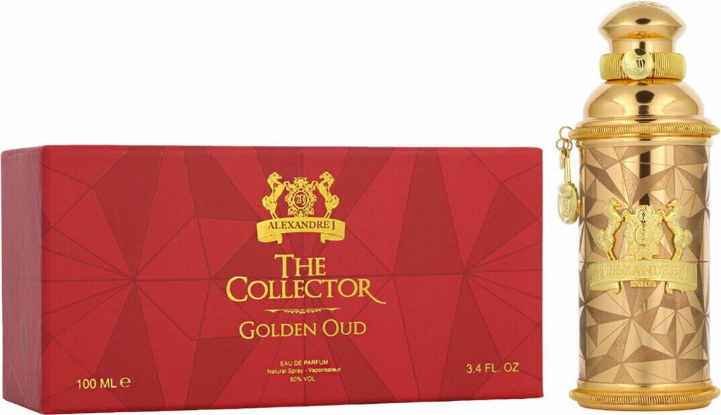Parfum unisexe Alexandre J EDP The Collector Golden Oud 100 Image du produit 