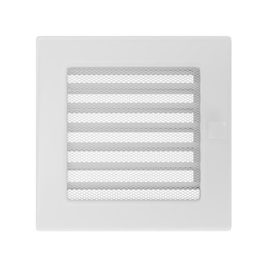 Verstellbares Dämpfergitter für Luftkanäle - Weiß - 22 x 30 cm