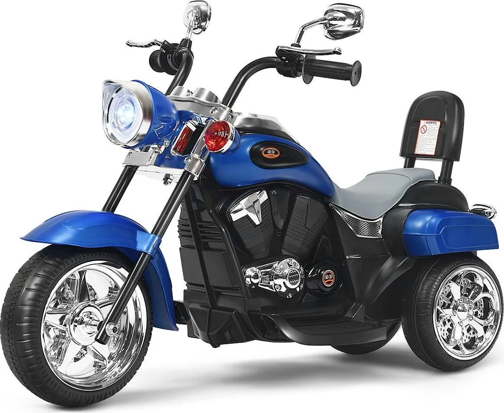Moto électrique enfant 6V sécurisée - Apprentissage facile de l'équilibre