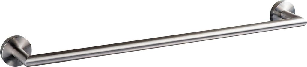 Handtuchhalter für Bohrungen - Badetuchhalter Handtuchschiene Handtuchhaken Halter Wand Badezimmer Küche Toilette (gebürsteter Edelstahl)