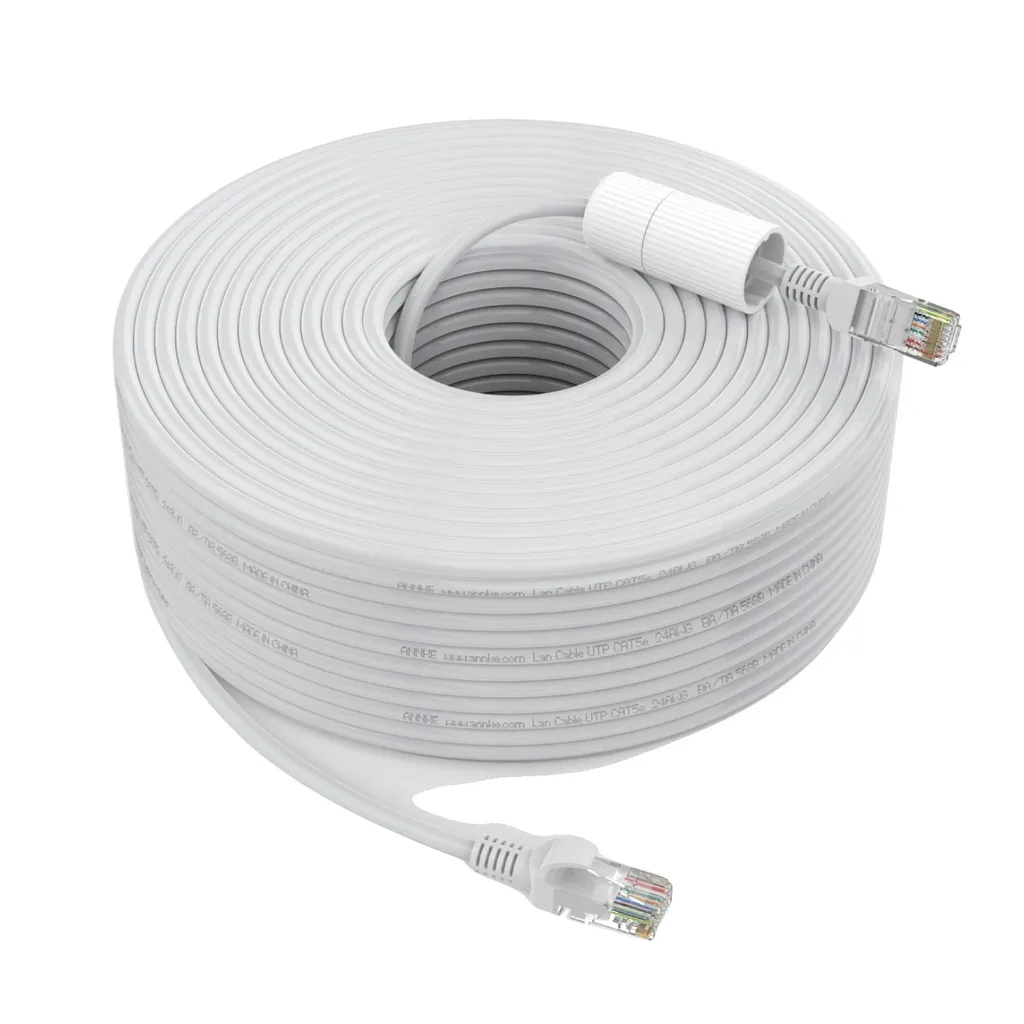 Câble Ethernet pour streaming 4K et systèmes de surveillance PoE