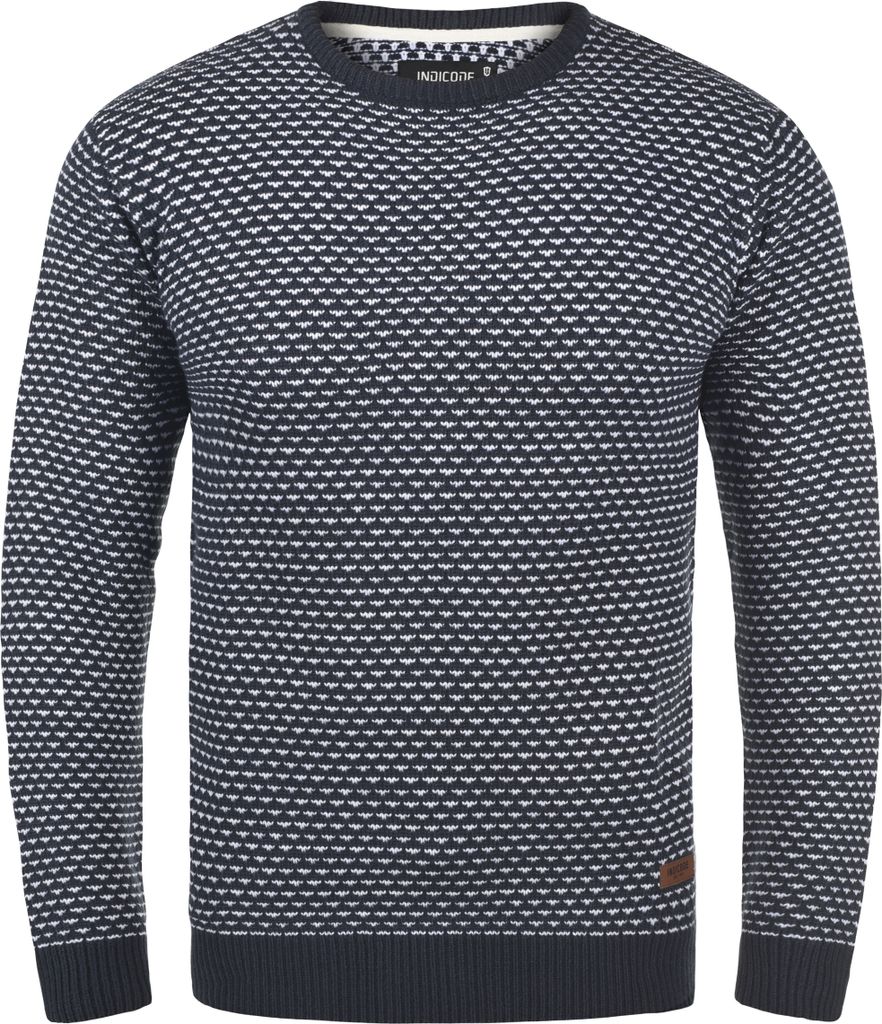 INDICODE IDCoppler Herren Strickpullover Grobstrick Pullover