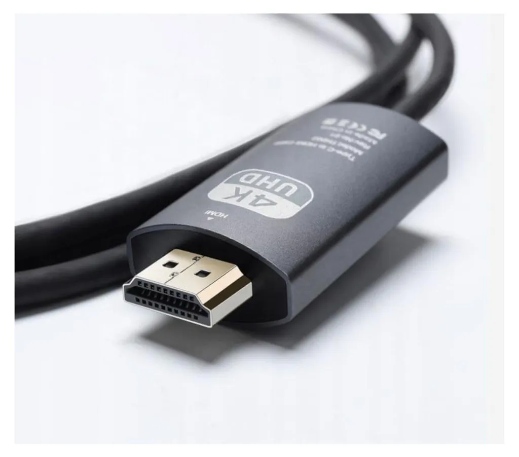 Cavo HDMI da USB-C 3.1 a HDMI 4K - 2 Metri Plug & Play Nero - 3