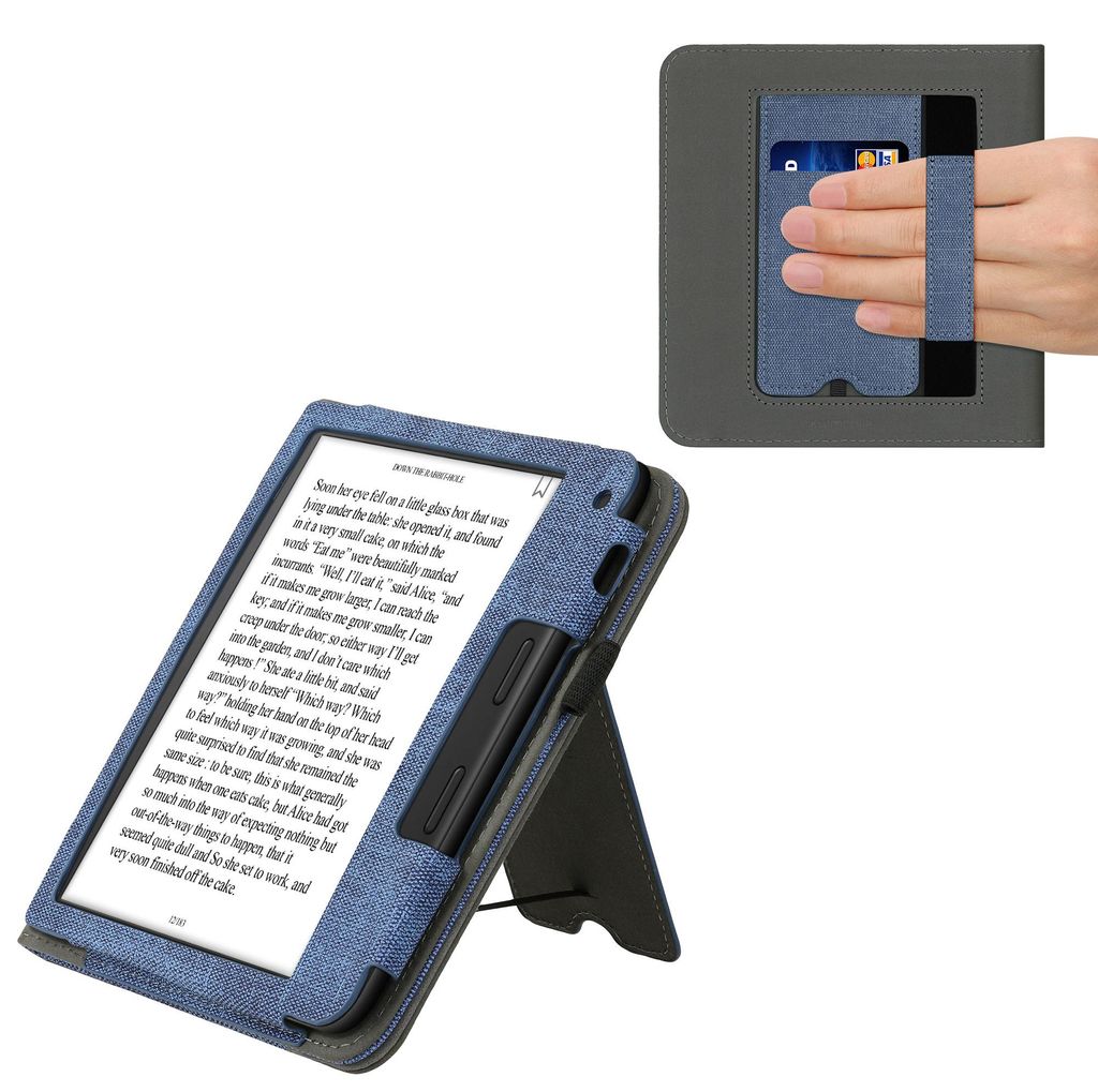 kwmobile Hülle kompatibel mit Tolino Vision 6 Hülle - Flip Produktbild 