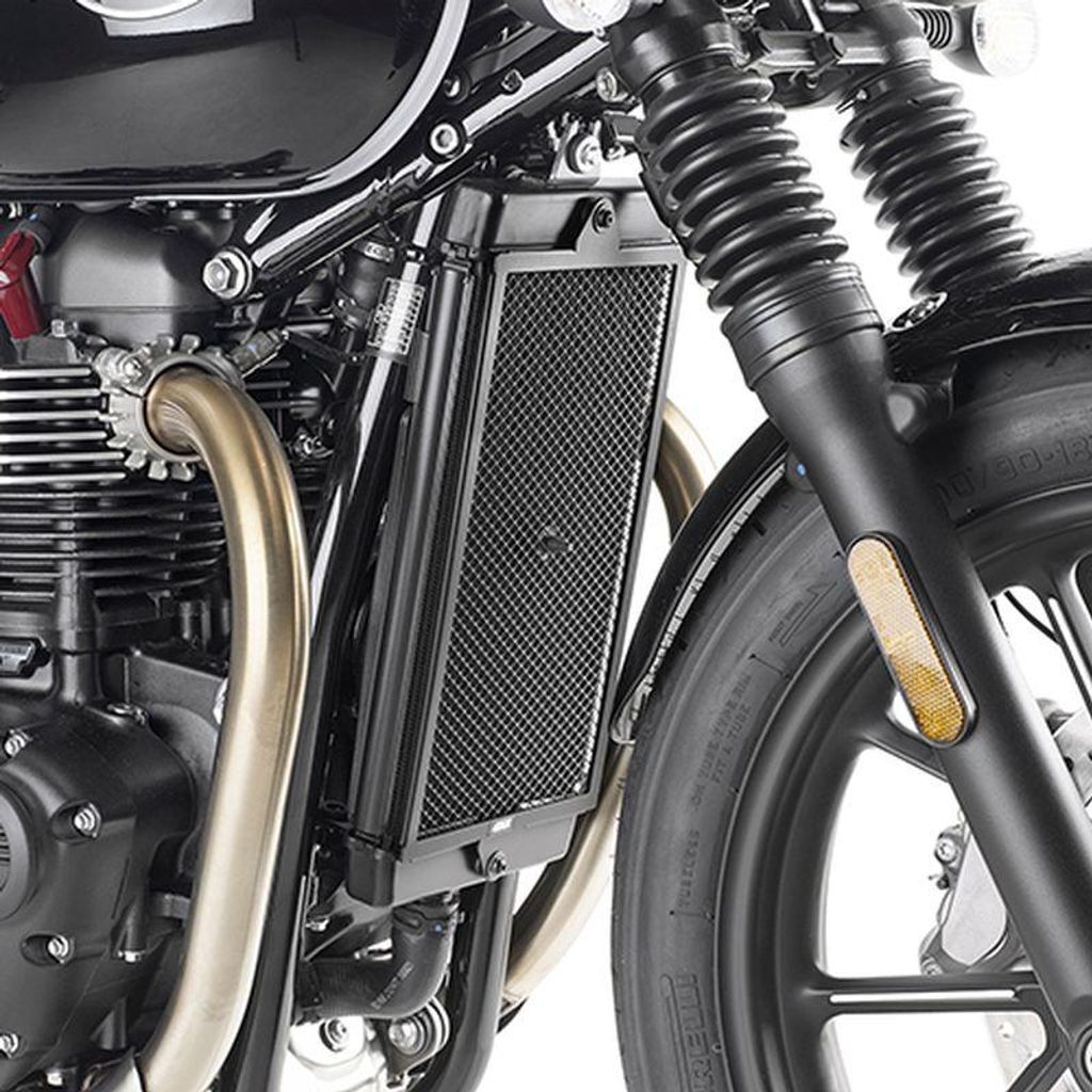 Kühlerdeckel Triumph Street Twin 900 '16-'22 Schwarz