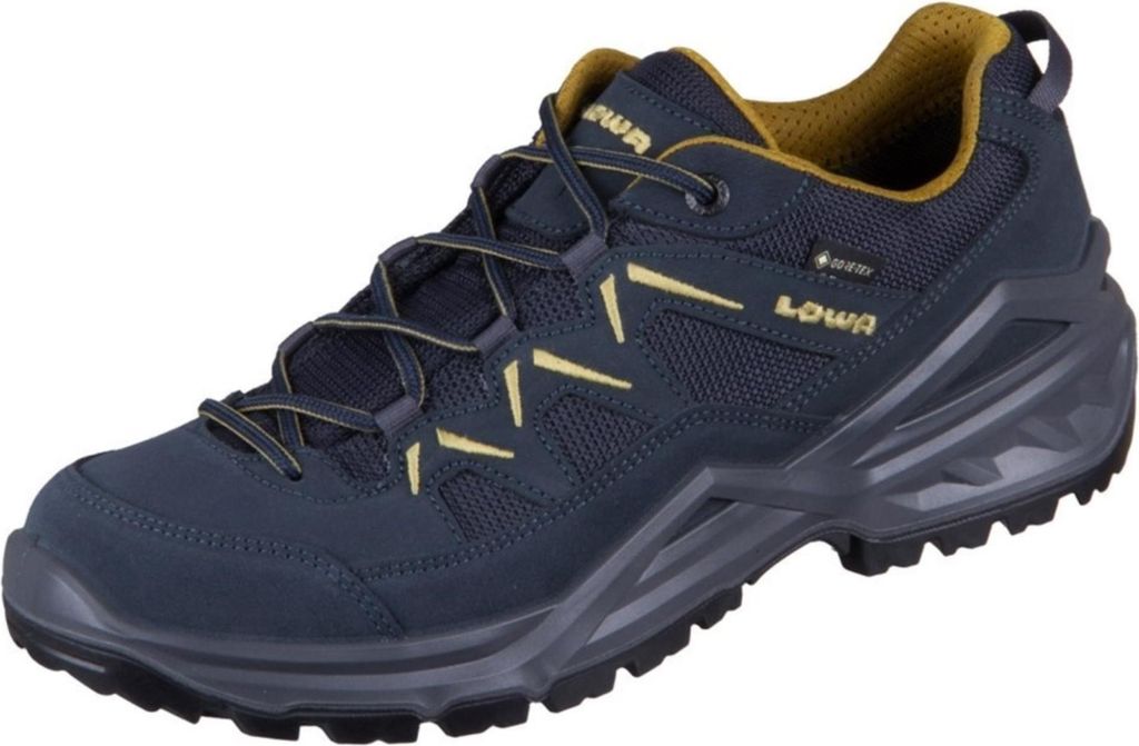 Lowa Sirkos Evo Gtx Lo Stahlblau/Senf Stahlblau/Senf 46
