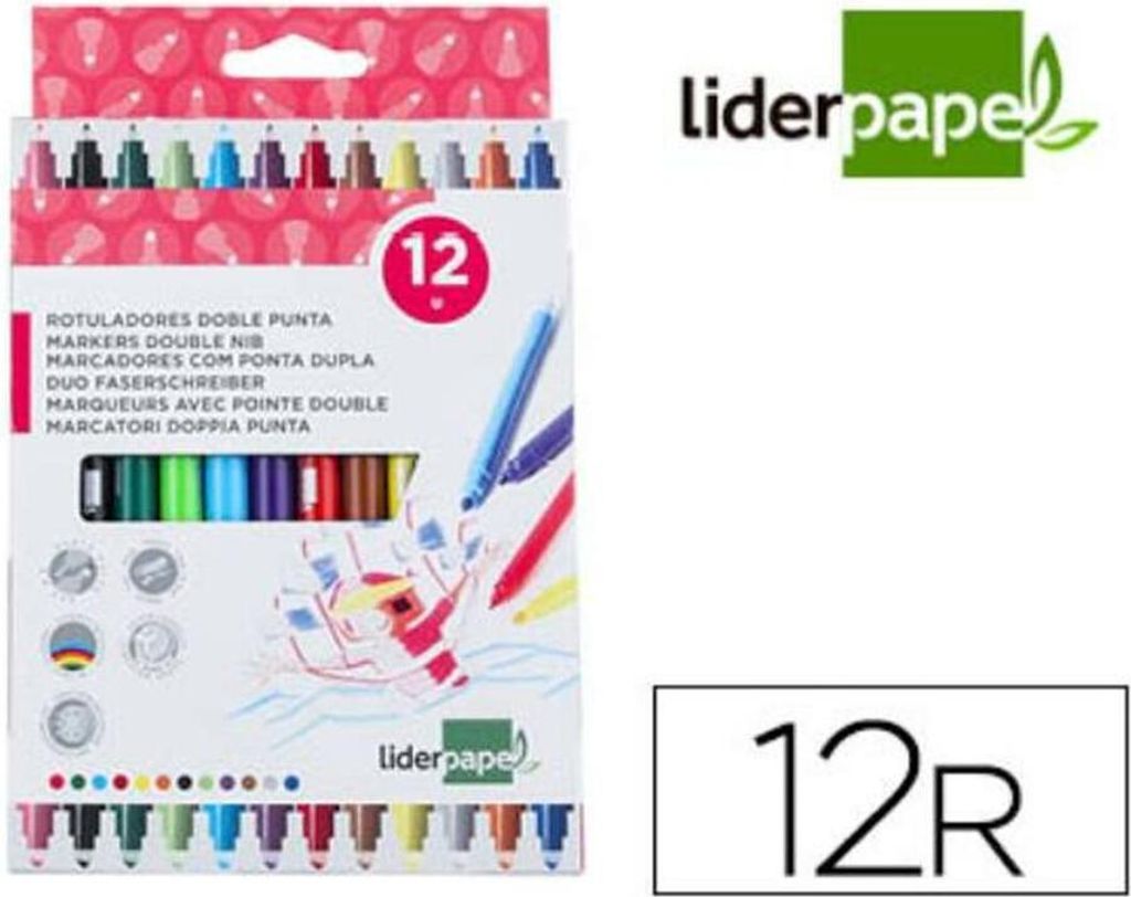 Marker-Set Liderpapel RT10 12 Stücke