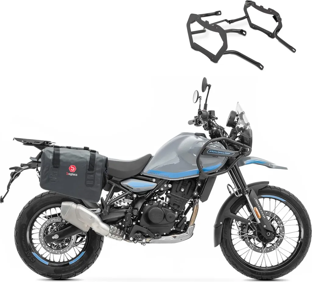 Sacoches et porte-bagages pour Royal Enfield Himalayan 450 (2 valises)