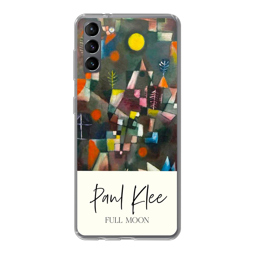 MuchoWow Handyhülle Schutzhülle Hülle für Samsung Galaxy S21 Plus Paul Klee - Malerei - Kunst Silikon Softcase Handy Hülle - Handy-Tasche